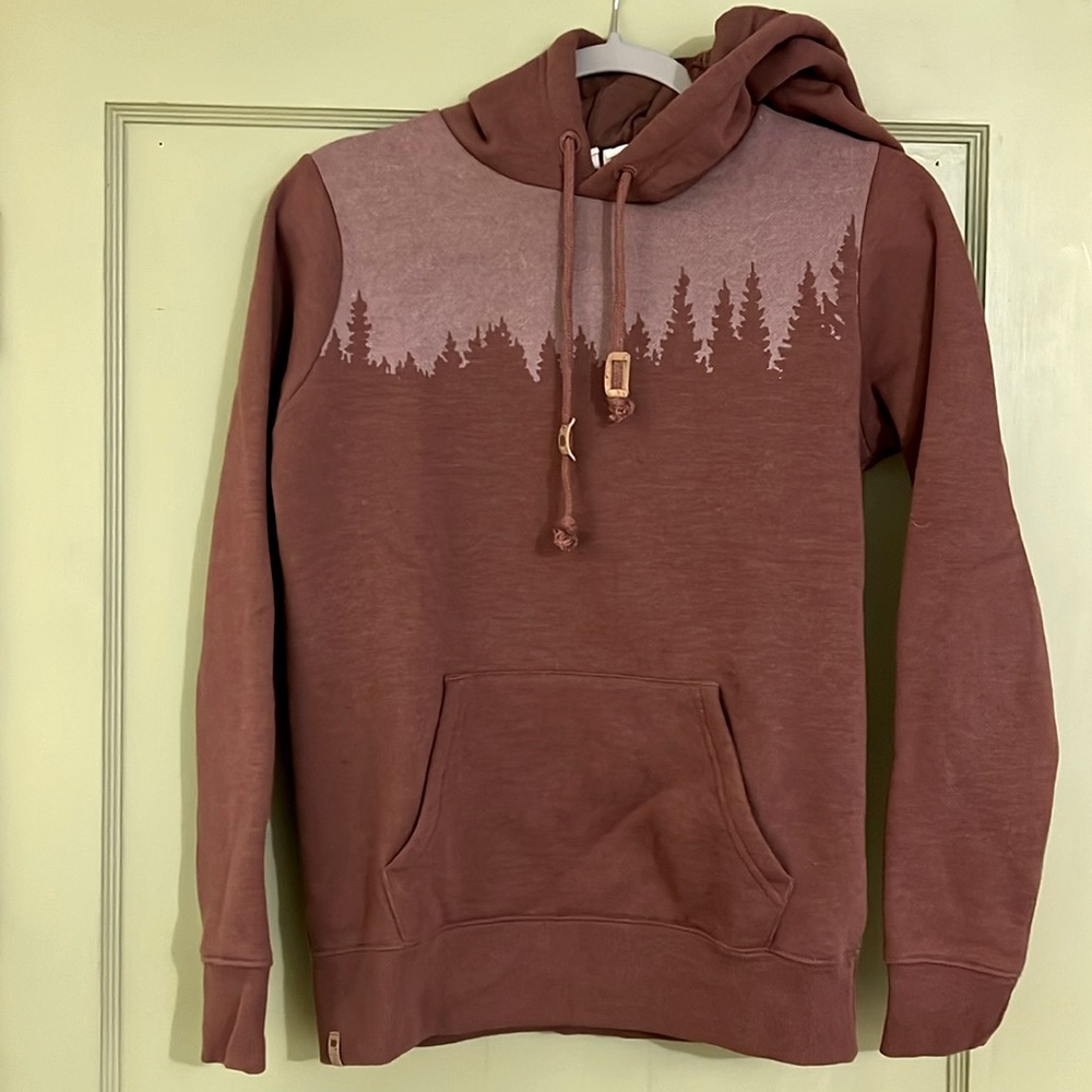 Tentree Women’s Sweatshirt Size Small Amber/Mauve color